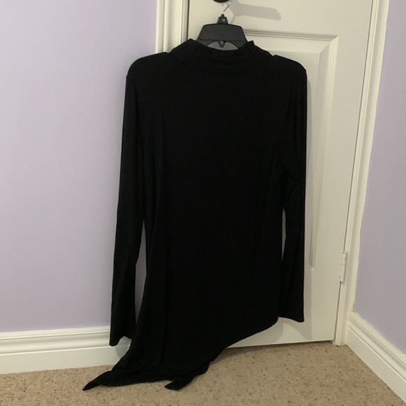 Gamber and grace black cowl neck sweater size medium - Picture 2 of 3